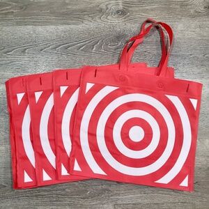 Set of 10 NEW Reusable Target Shopping Grocery Bags/Totes Washable Bags